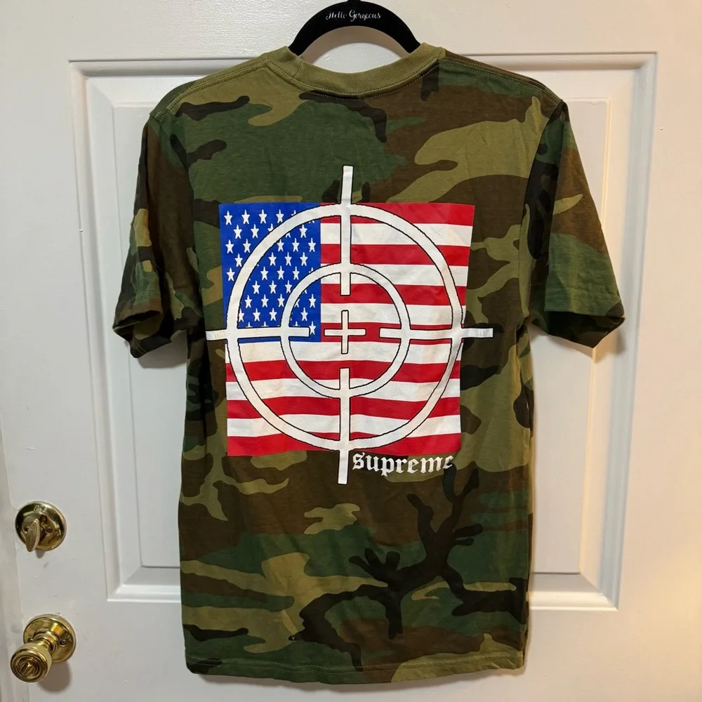 Supreme | Shirts | Supreme Target Tee Woodland Camo Size Small Ln